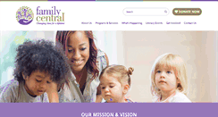 Desktop Screenshot of familycentral.org